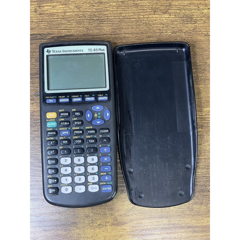 Texas Instruments TI-83 Plus Graphing Calculator with Cover